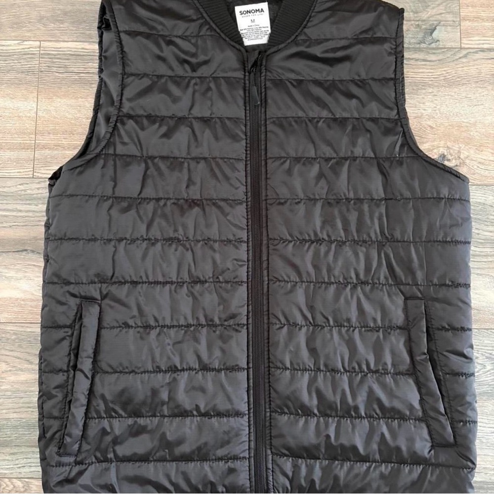 black vest
